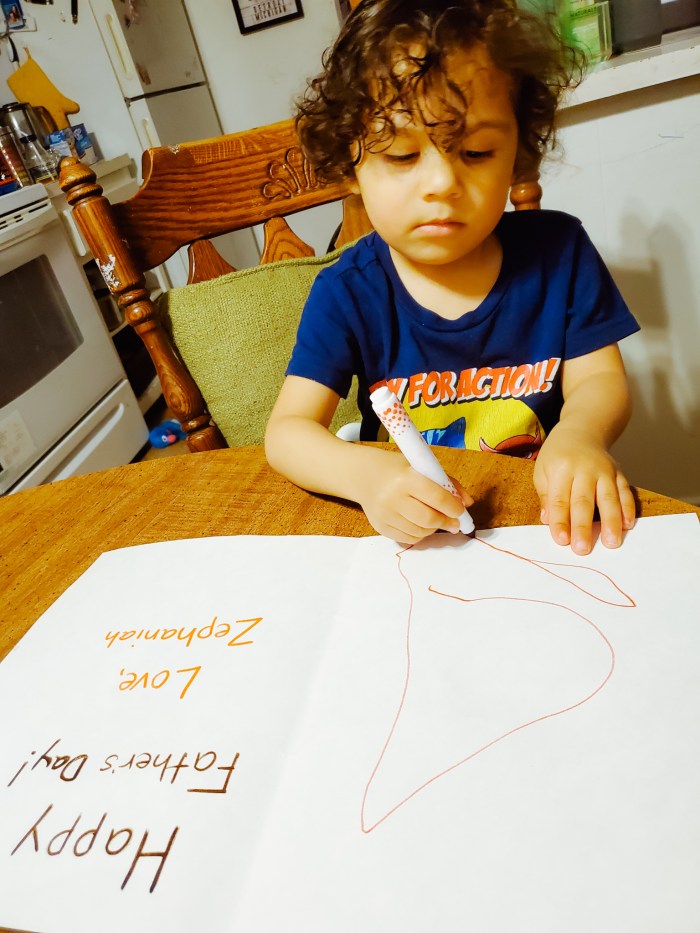 Father's Day craft idea for kids