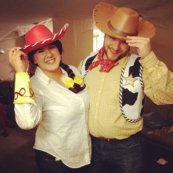 Jesse and Woody Halloween Costumes 
