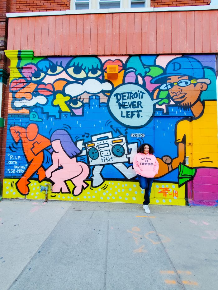 Sheefy McFly Mural Art - Detroit Never Left 