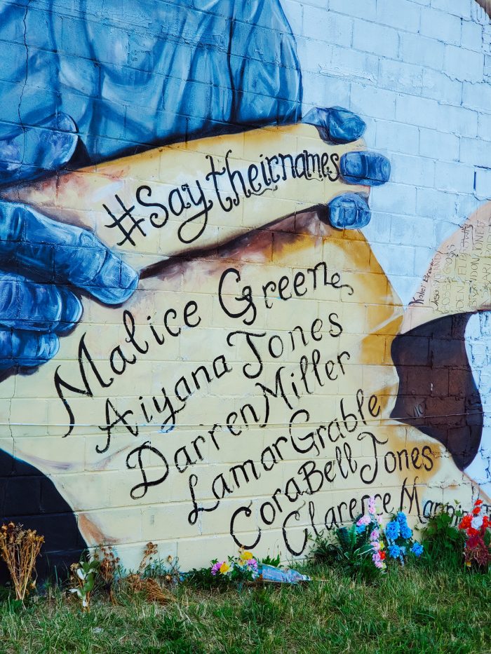 Malice Green mural Sydney G. James Detroit