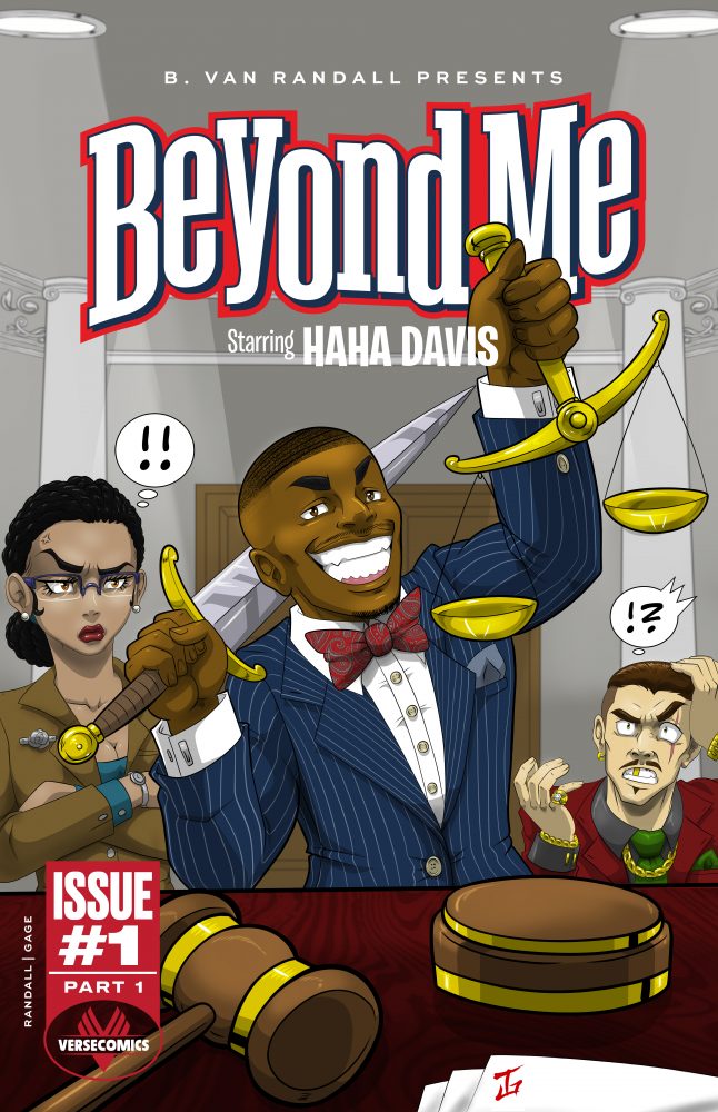 Beyond Me comic book by B. Van Randall starring HaHa Davis