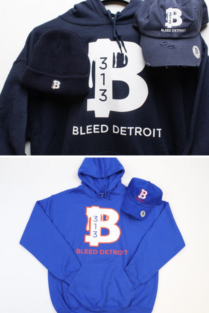 Detroit hoodie Bleed Detroit
