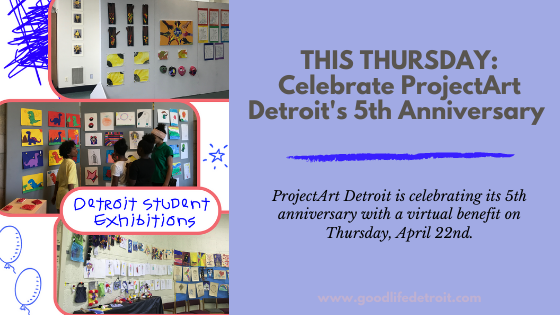 Celebrate ProjectArt Detroit’s 5th Anniversary This Thursday