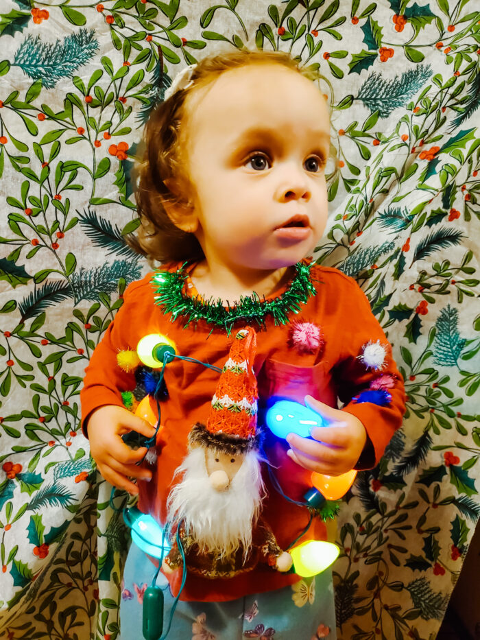 Toddler's Christmas Sweater idea