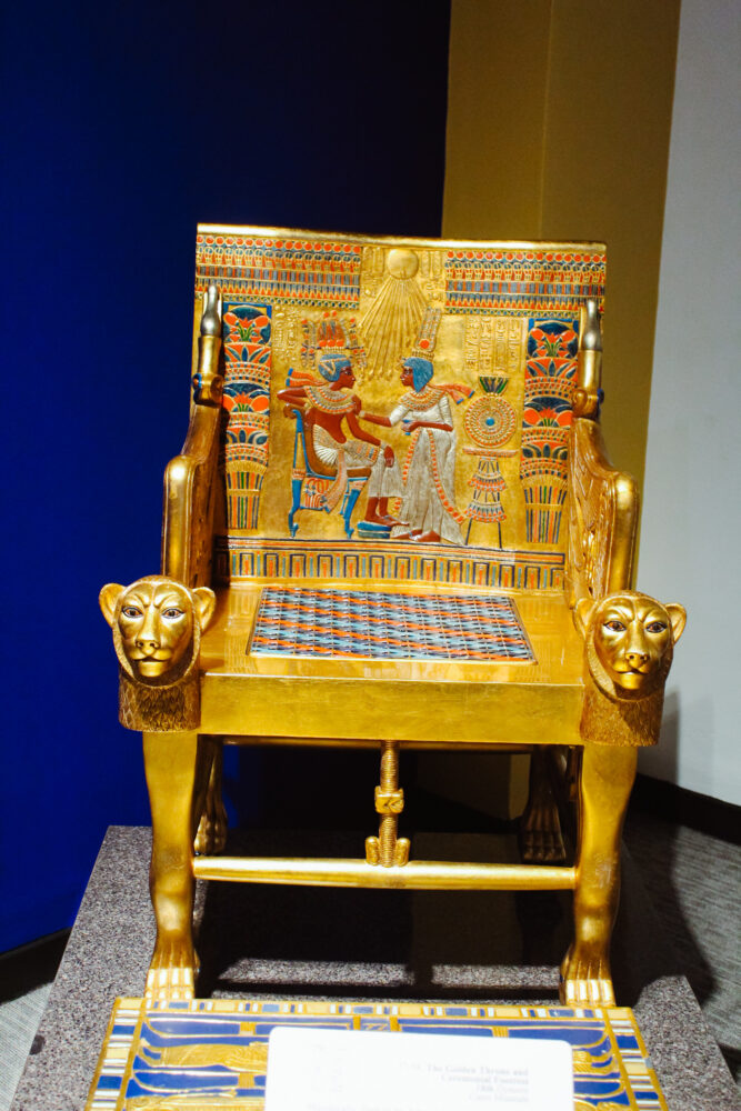 KING TUTANKHAMUN: "Wonderful Things" from the Pharaoh’s Tomb exhibition at the Charles H. Wright Museum of African American History