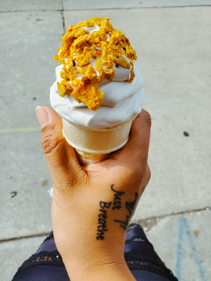 pHONEYCOMB Vegan Soft Serve from Cold Truth in Detroit